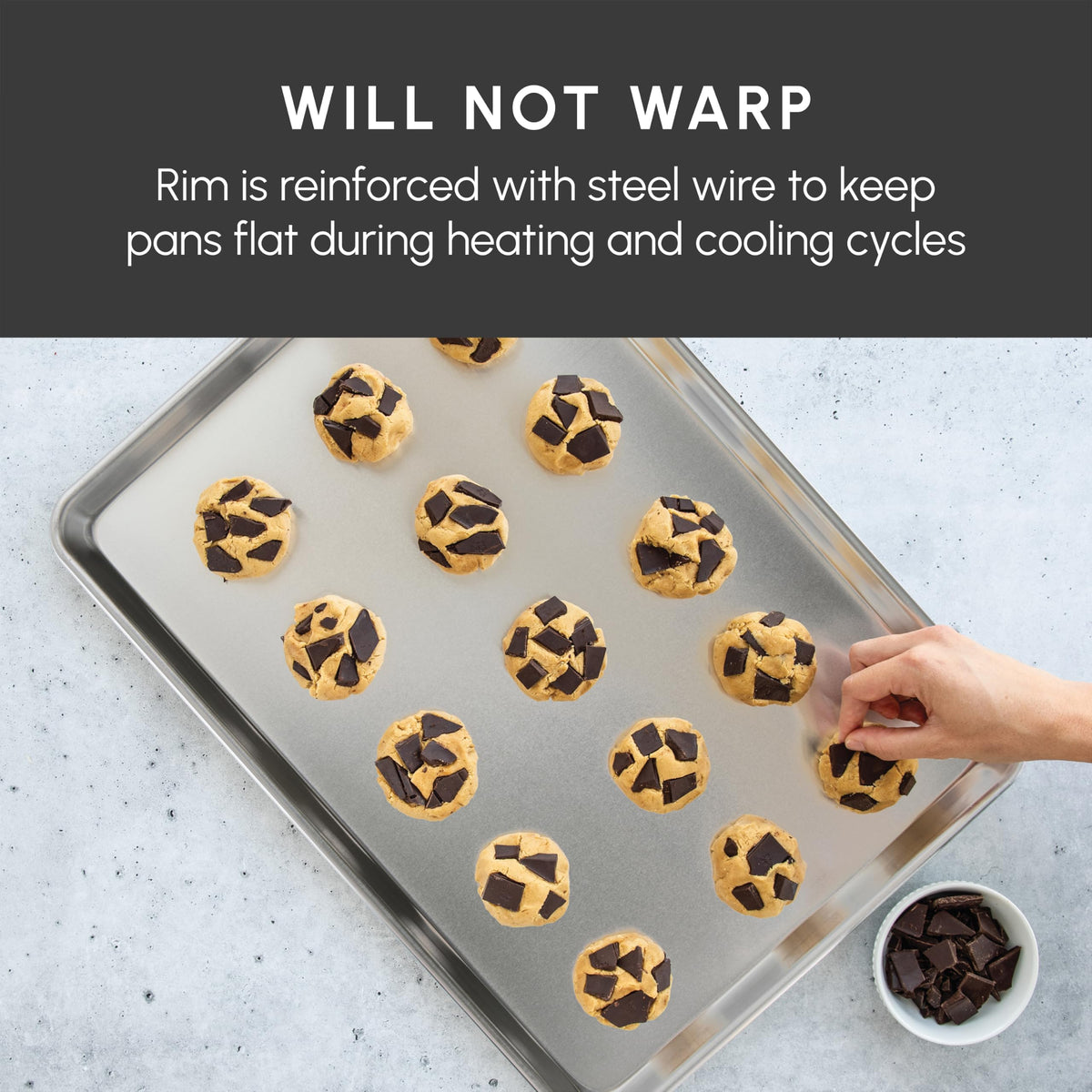 Aluminized Steel Big Sheet Baking Pan by Nordic Ware – Big Sheet, Aluminized Steel, Model 44201AMZM