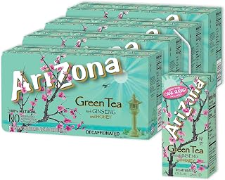 AriZona Green Tea, Drink Boxes | Cane Sugar | 6.75 fl oz (32 Pack)