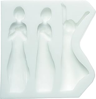 Silikomart Silicone Mould Sugarflex Figurines, White
