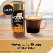 NESCAFÉ Gold Espresso Caramel Flavored Instant Coffee by Nescafe – 3.1 Ounce (Pack of 1)