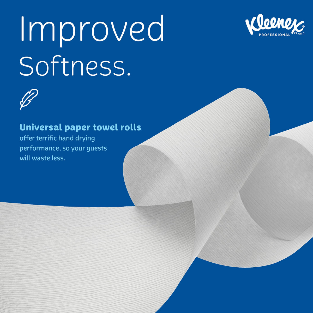 Kleenex Professional Hard Roll Paper Towels – Bulk, 6 Rolls x 600' (50606)