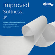 Kleenex 500 Feet (Pack of 6) / White / 1 Paper Towels