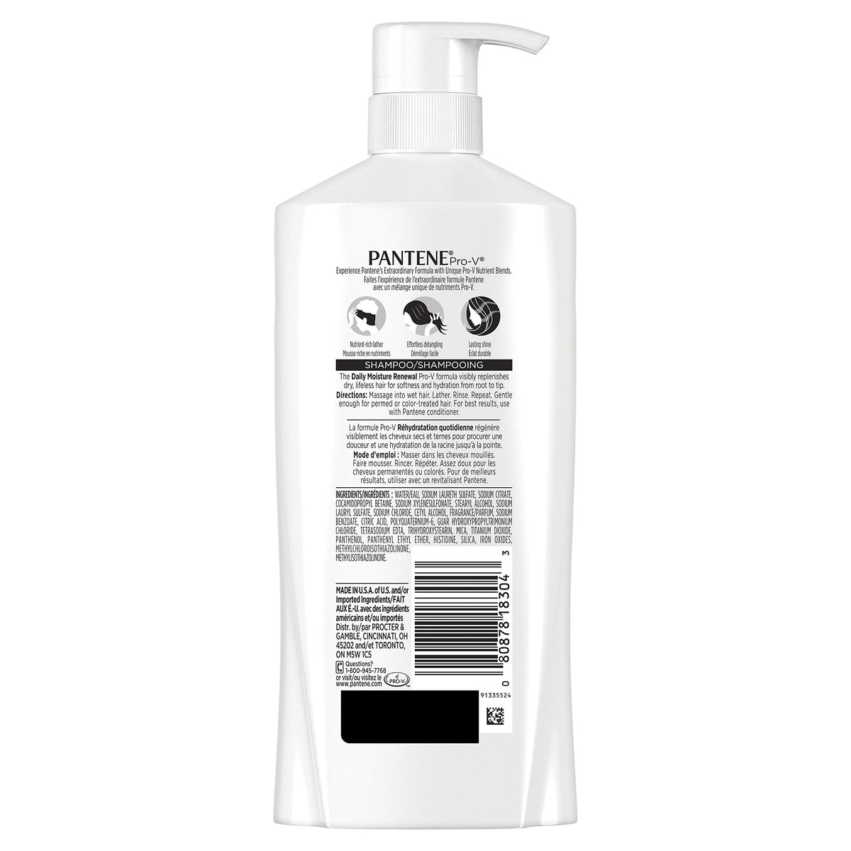 Pantene 25 Fl Oz (Pack of 1) / Wild Berries, Fresh Floral, Creamy Vanilla / 1 Shampoos