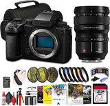 Panasonic LUMIX S5 IIX Mirrorless Camera with 24-105mm Lens Bundle | For Photography & Video | Corel Photo Software | Bag + Battery + 64GB Memory Card + Filter Kit (DC-S5M2XBODY) + More