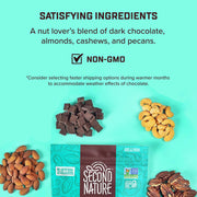 Second Nature Dark Chocolate / 12 Ounce (Pack of 1) / Torquise Snack & Trail Mixes