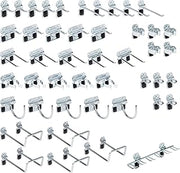 Triton Products LockHook Steel Pegboard Hook Assortment Kit - 46 Piece