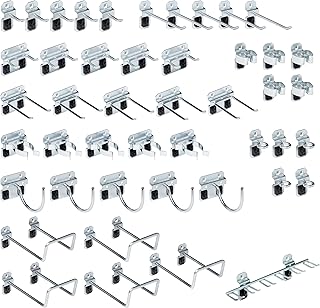 Triton Products LockHook Steel Pegboard Hook Assortment Kit - 46 Piece