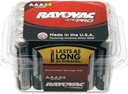 Rayovac Spectrum Brands RAYALAAA24F ALAAA-24F Mercury Free Alkaline Batteries, AAA 24 Pk