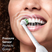 Pro 1000 CrossAction Electric Toothbrush by Oral-B – 2 Count (Pack of 1), Black & White, Model D16.523.1UH