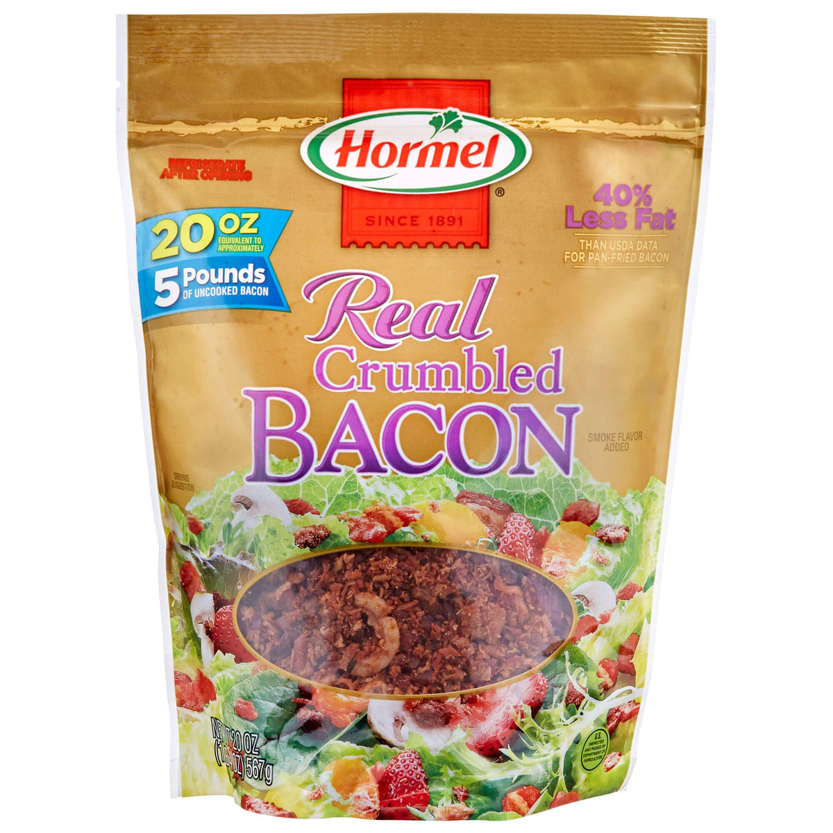 Hormel Bacon / 20 Ounce (Pack of 1) / 1 Bacon Bits