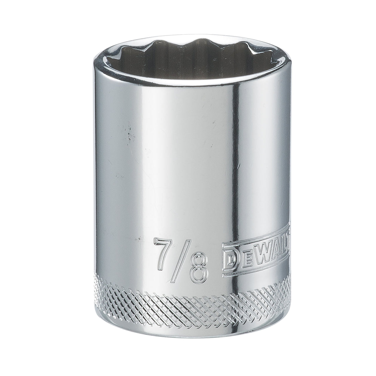 12 Point 1/2" Drive Socket 7/8" SAE by DEWALT – One Size, Blend, Multi, Model DWMT74592OSP