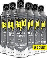 Raid Wasp and Hornet Killer Multi-Packs 17.5 Ounce (Pack of 6)