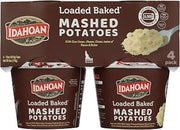Idahoan Loaded Baked Mashed Potatoes Cups, 4 Count
