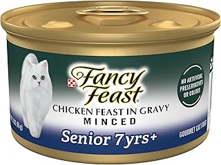 PURINA Fancy Feast High Protein Senior - (24) 3 oz. Cans
