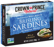 Crown Prince Spring Water / 3.75 Ounce (Pack of 12) / 12 Sardines