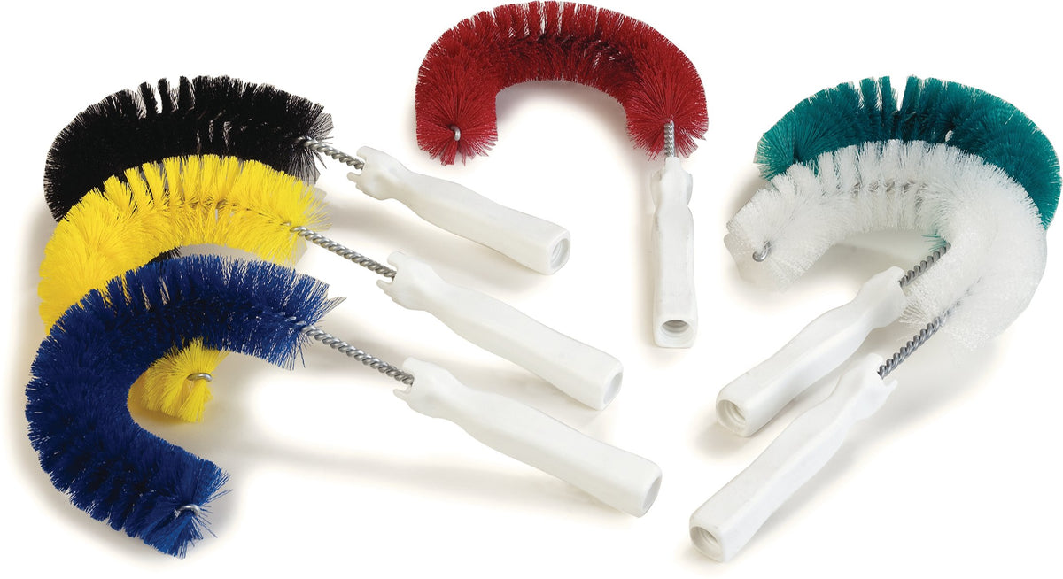 SPARTA Red/White / 1 / 11-1/2" (Pack of 1) Scratch Brushes