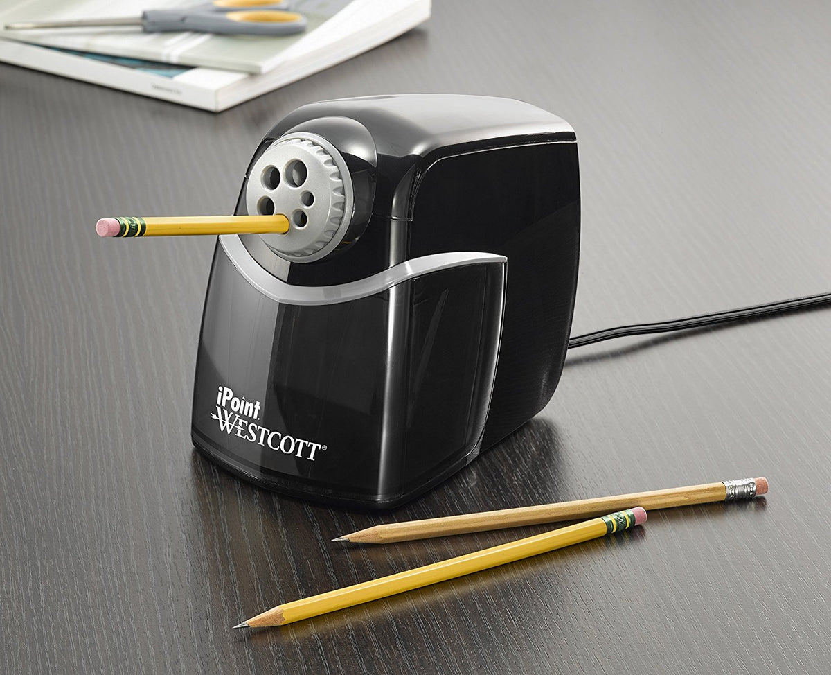 Westcott Gray, Black / Pack of 6 / iPoint Pencil Sharpeners