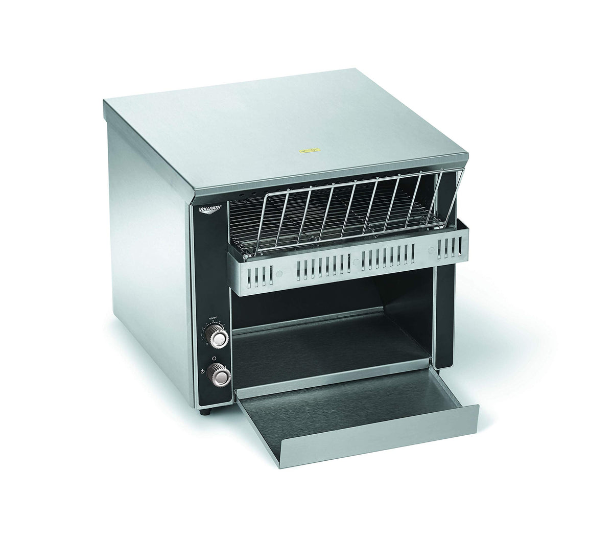 Horizontal Conveyor Toaster by Vollrath – 10.5" W x 1.5" H, 350.0 load, Stainless Steel, Silver, Model CT2-120350