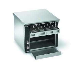 Horizontal Conveyor Toaster by Vollrath – 10.5" W x 1.5" H, 350.0 load, Stainless Steel, Silver, Model CT2-120350