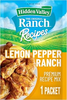 Hidden Valley Ranch Recipes Lemon Pepper Premium Recipe Mix, 1 OZ