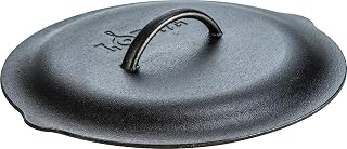 Lodge Pre-Seasoned Cast Iron Lid, Replacement Skillet Cover, 12 Inches