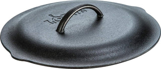 Pre-Seasoned Cast Iron Lid by Lodge – 12 Inch, Cast Iron, Black, Model L10SC3