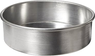 American METALCRAFT, Inc. American Metalcraft 3810 Aluminum Cake Pan, Silver, 10-Inch Diameter
