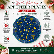 10 Strawberry Street Holly / 6" / Traditional Appetizer Plates