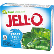 Lime Sugar-Free Gelatin Mix (0.3 oz Box) by Jell-O – 0.3 Ounce (Pack of 1)