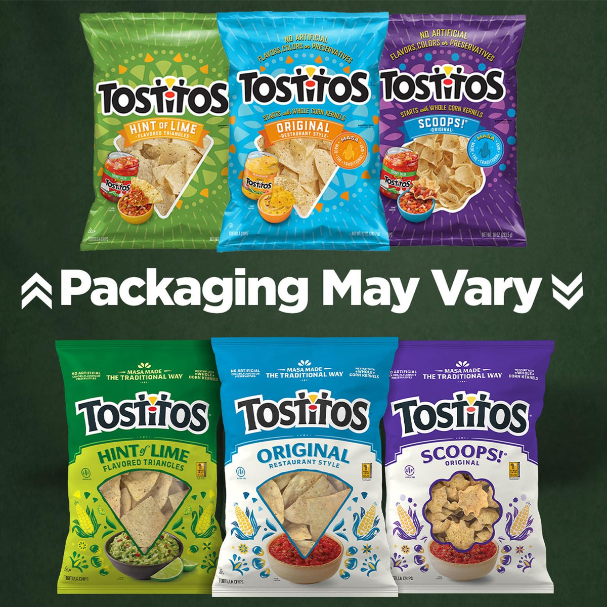 Tostitos Bite Size Rounds / 40 Ounce (Pack of 1) / 1 Tortilla
