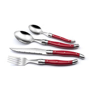 Tradition, stainless steel Polypropylene, red, One Size by Lou Laguiole – One Size, Stainless Steel, Red, Model 2511RDPA22C40