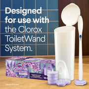 Scentiva ToiletWand Refills by Clorox – 10 Count (Pack of 1), light blue, Model 65837