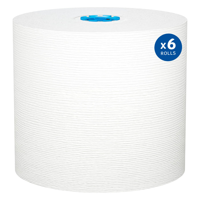 Kleenex Professional Hard Roll Paper Towels, Bulk, 6 Rolls x 700' (25637)