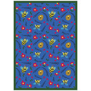 Bee Attitudes Rug by Joy Carpets – 3'10" x 5'4" (Rectangular), Nylon, Green, Model 1451B-03