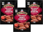 McCormick Grill Mates Honey Sriracha Marinade Mix, 1 oz (Pack of 3)