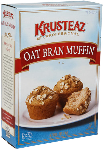 Muffin Mix - Oat Bran by Krusteaz – 80 Ounce (Pack of 1), Model 734-0250