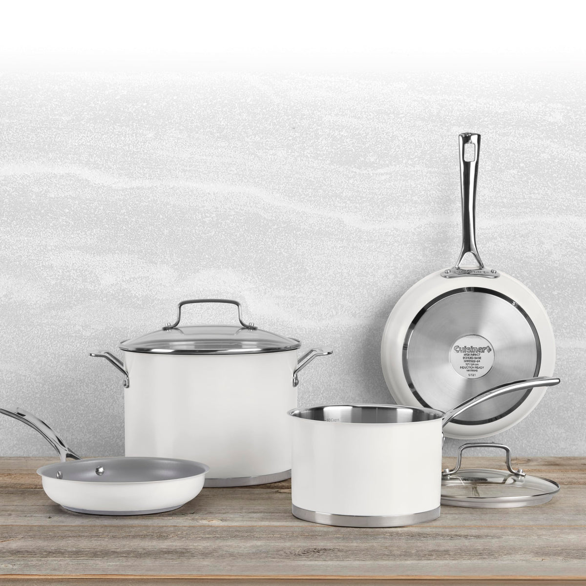Cuisinart White / 11 PC / 1 Cookware Sets