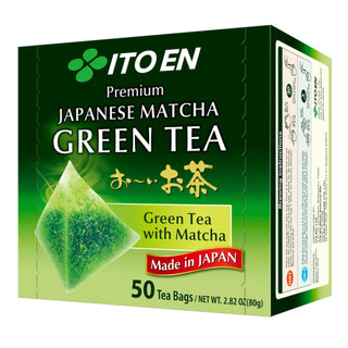 Premium Japanese Matcha Green Tea Bags by ITO EN – 2.82 oz, Pack of 6