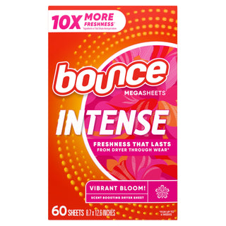 Intense Dryer Sheets by Bounce – 60 Count (Pack of 1), Model P_15834