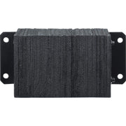 Rubber Dock Bumper by Global Industrial – 4.5"L x 20"W x 12"H, Rubber, Black, Model 988027