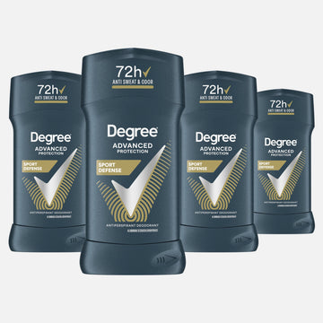 Advanced Antiperspirant Deodorant Sport Defense 2.7 oz 4 Count by Degree – 2.7 Ounce (Pack of 4), Pack of 4