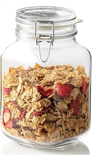 Bormioli Rocco SYNCHKG017035 Fido Glass Canning Jar Italian
