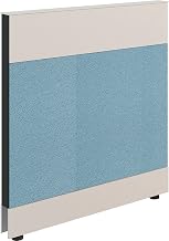 Global Industrial Modular Partition Base Panel, 36" W x 38" H, Blue