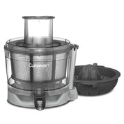 13-Cup Multifunctional Food Processor White & Core Elements™ Juicing Center for FP-110 & FP-130 Series Food Processors by Cuisinart – 13-Cup, Plastic (BPA-free), White
