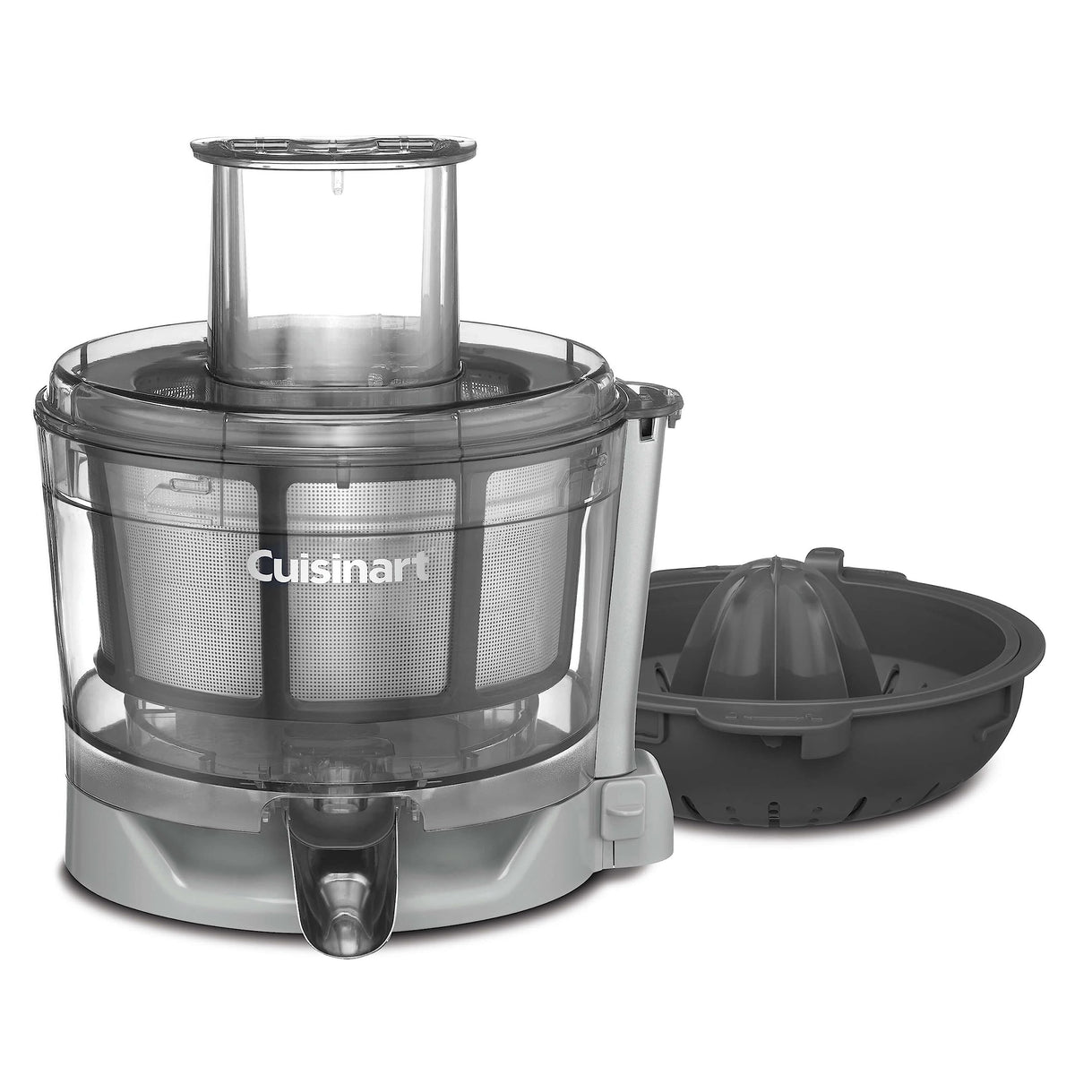 13-Cup Multifunctional Food Processor White & Core Elements™ Juicing Center for FP-110 & FP-130 Series Food Processors by Cuisinart – 13-Cup, Plastic (BPA-free), White