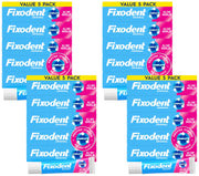 Original Secure Denture Adhesive Cream for Full and Partial Denture Wearers by Fixodent – 2.4oz (Pack of 20), Water-based polymer, White, Pack of 20, Model 81244550