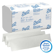 Slimfold Paper Towels by Scott Professional – 90 Count (Pack of 24), Bamboo, White, Pack of 2160, Model KCC04442