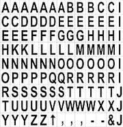MasterVision Magnetic Letter KT2220-1 Each