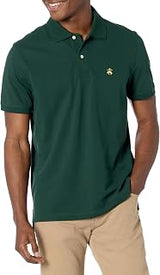 Brooks Brothers Men's Supima Cotton Pique Stretch Short Sleeve Original Fit Logo Polo Shirt