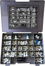 John Guest Polypropylene Service and Repair Kit, Push to Connect Plastic Plumbing Fittings, White, KIT-ISRK